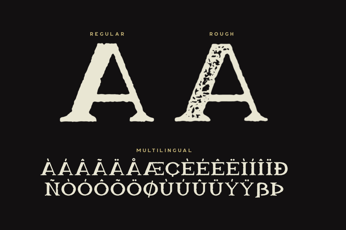 Wretch Typeface, a Font by Tugcu Design Co. (Photo 4 of 6)