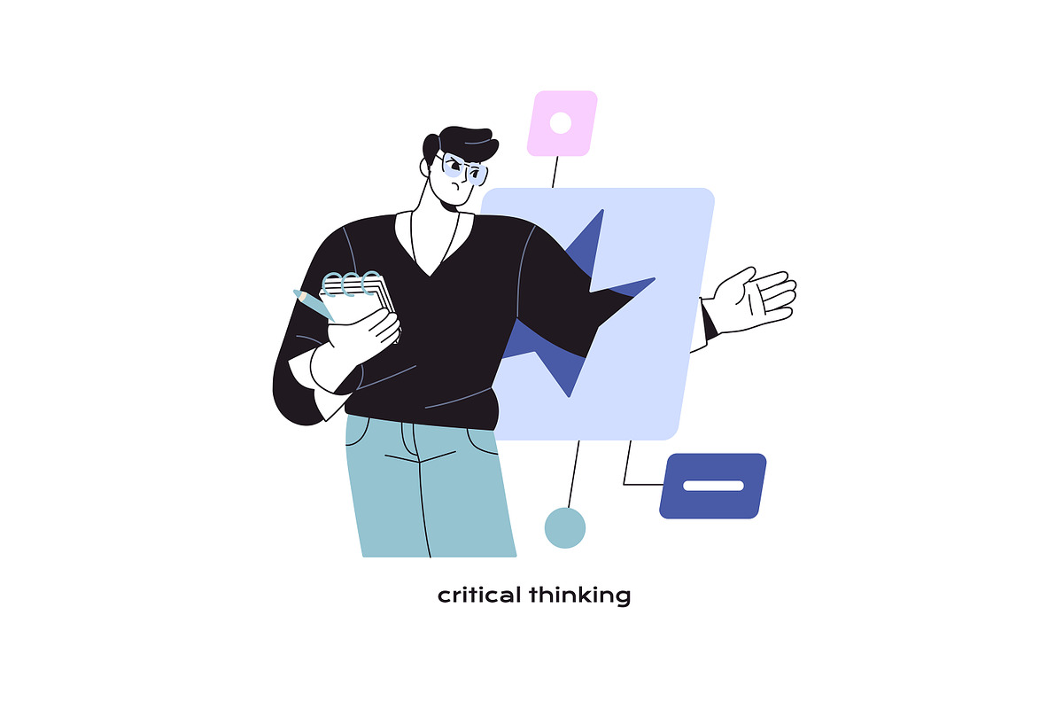 People with different mental mindset, a Person Illustration by PaperTrident (Photo 4 of 9)