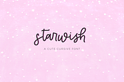 Starwish Script, a Script Font by Beck McCormick (Thumbnail 1 of 10)
