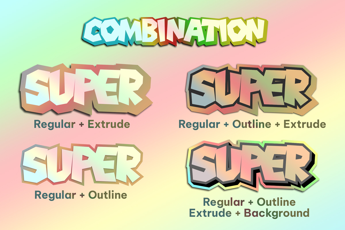 Super World // Styled Display Font, a Font by Fontcastle (Photo 3 of 9)