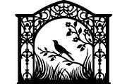 Fantasy Nature Laser Cut Set, an Object Graphic by jahid234 (Thumbnail 10 of 13)