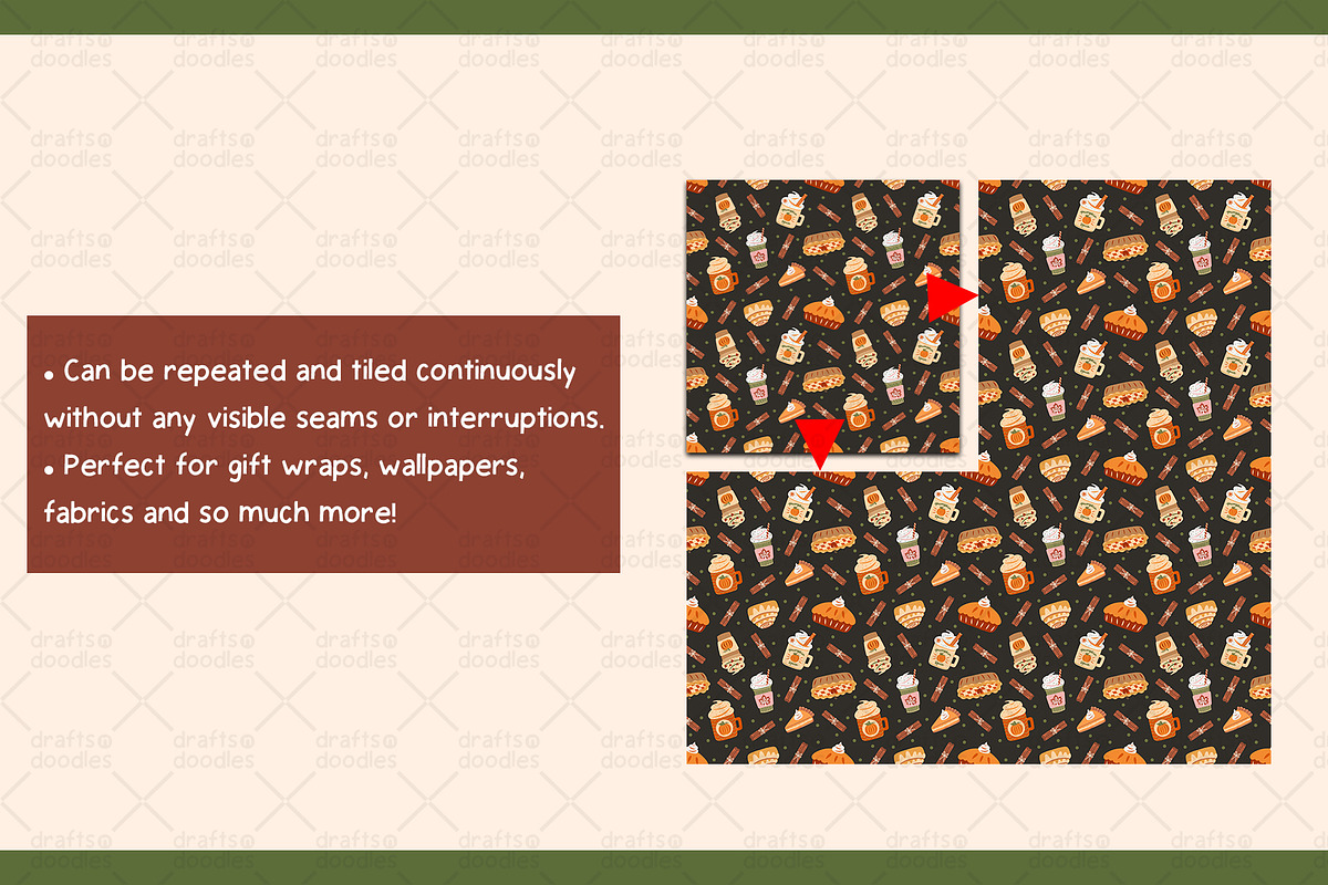Autumn Harvests and Fall Favorites, a Pattern Graphic by Drafts n Doodles (Photo 5 of 6)