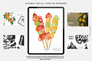 Watercolor Canvas Box for Procreate, a Brush Add-On by Liquid Amethyst Art (Thumbnail 7 of 9)