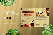 Modern Classic - Certificate, a Print Template by VUNIRA (Thumbnail 1 of 2)