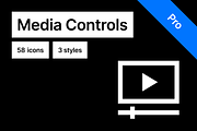 Media Controls Pro, an Icon by Pictomate (Thumbnail 1 of 7)