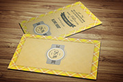 Retro Tartan Business Card, a Business Card Template by Crazyleaf (Thumbnail 3 of 4)