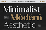 Chiqueta, a Sans Serif Font by zeenesia (Thumbnail 10 of 18)