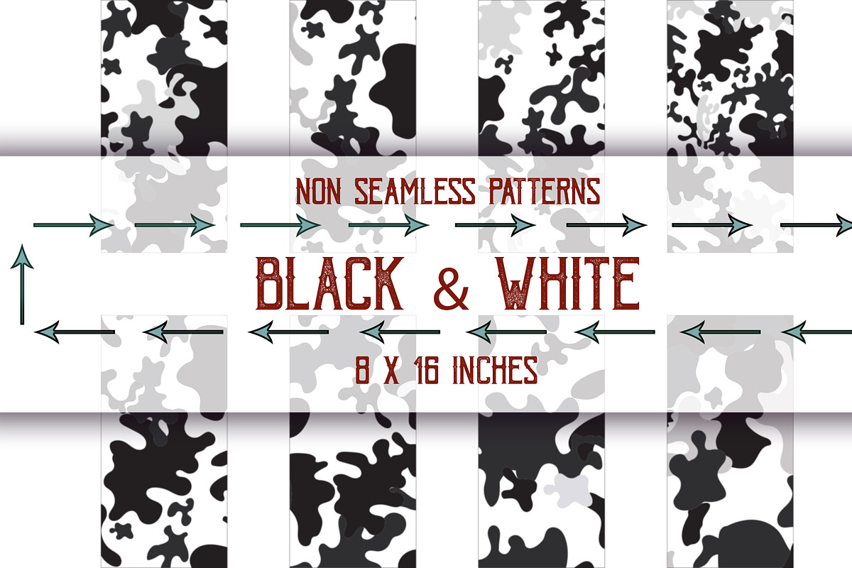 36 NON-SEAMLESS camouflage patterns, a Pattern Graphic by Natsuhisui (Photo 3 of 6)
