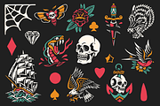 Tattoo Flash Package, an Illustration by Localmad (Thumbnail 3 of 6)