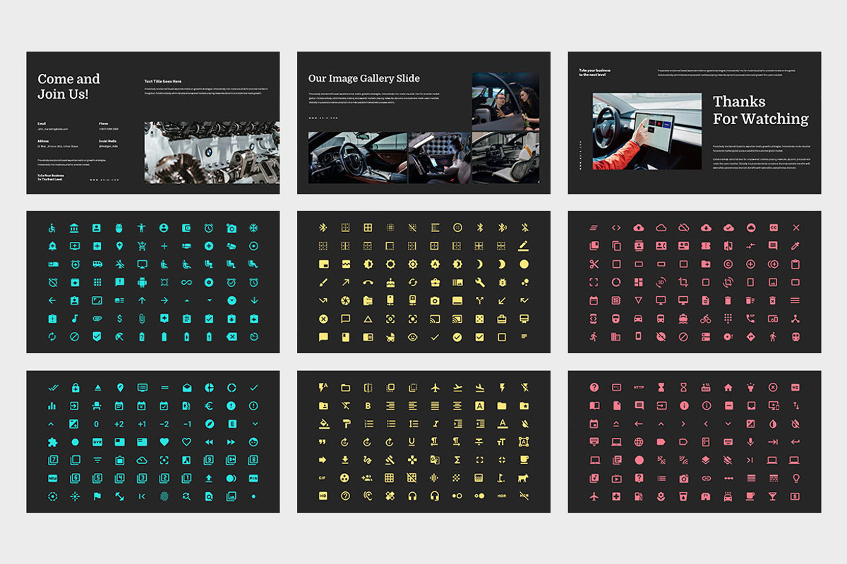 Adia : Automotive Powerpoint, a Presentation Template by Punkl Camp (Photo 9 of 9)