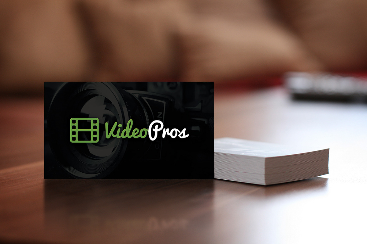 Videography Business Card, a Business Card Template by Creativenauts (Photo 3 of 4)