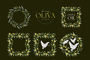 Olive illustrations and logos, an Illustration by Ojeny shop (Thumbnail 7 of 8)