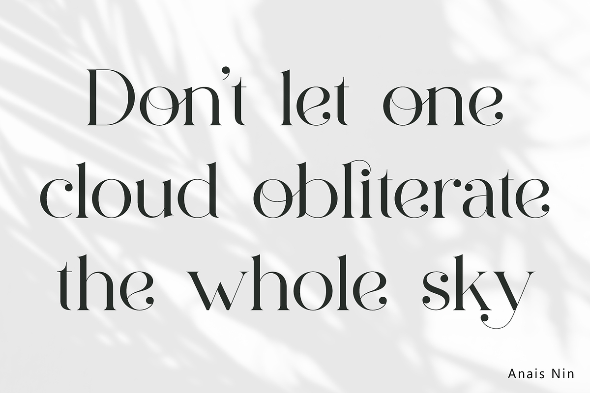 Pelagic Bird - Unique Ligature Font, a Serif Font by Yahya Type (Photo 13 of 22)
