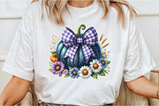 Autumn Pumpkin and Bow Clipart, an Illustration by Libby Wishes (Thumbnail 4 of 11)