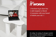 Showit Marketing Agency Website Red, an App Template by Digital&Chic (Thumbnail 7 of 8)