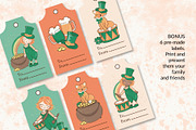 ST. PATRICK DAY Vector Illustration, a Decorative Illustration by FARAWAYKINGDOM (Thumbnail 6 of 7)