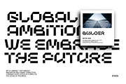 Chrome Engine - Futuristic Font, a Sans Serif Font by Variatype (Thumbnail 2 of 6)