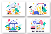 10 International Banking Day, a Finance Illustration by denayunebgt (Thumbnail 2 of 4)