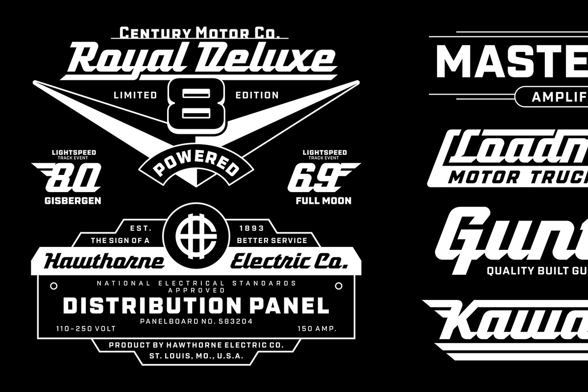 Magnie – Indie Rock Display Font, a Script Font by Spencer & Sons Co. (Photo 15 of 17)