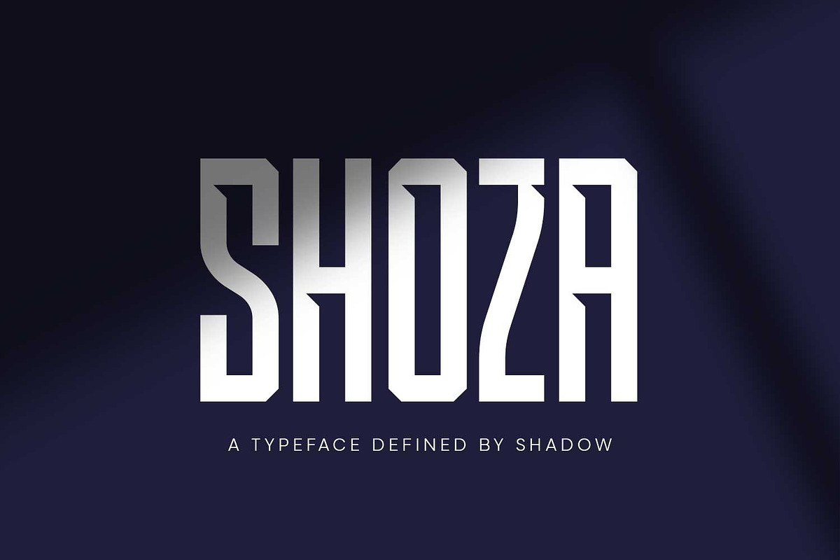 Shoza, a Blackletter Font by Ridha-38.lineart (Photo 1 of 10)