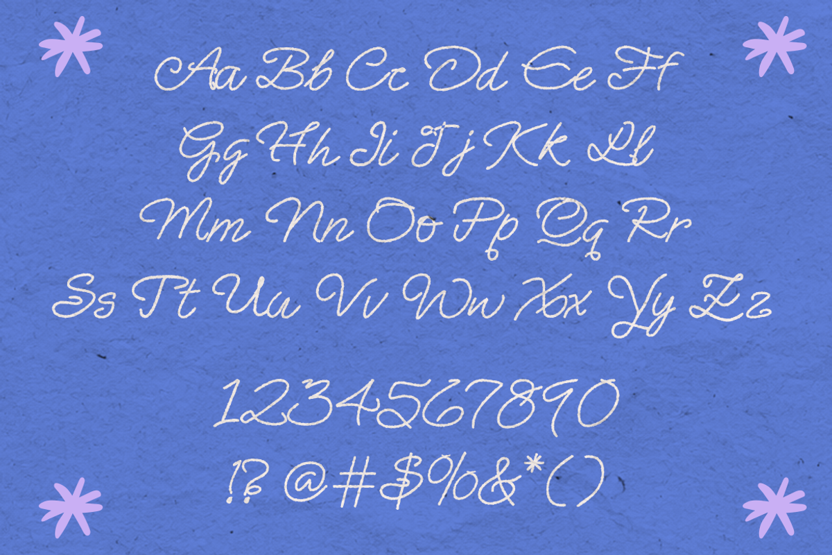 Expressive Handwritten Font, a Handwritten Font by Simetrica Labs (Photo 3 of 8)