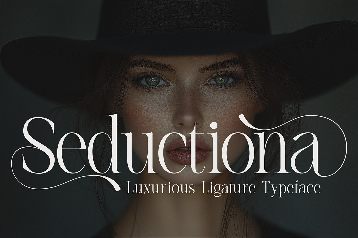 Seductiona - Luxury Ligature Type, a Serif Font by HipFonts (Photo 1 of 8)