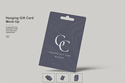 Hanging Gift Card Mockup, a Product Mockup by Pexelcorner (Thumbnail 1 of 5)