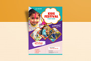 Kids Festival Flyers Template, a Flyer Template by Template Shop (Thumbnail 3 of 4)