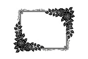 Floral Decorative Frame Vector Bundl, an Illustration by musafir_fashion (Thumbnail 42 of 51)