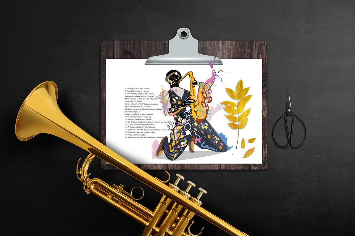 Abstract colorful musicians., a Person Illustration by Laifalight (Photo 5 of 7)