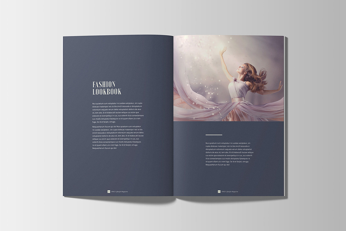 Luxury LookBook Magazine, a Magazine Template by Layout Design (Photo 8 of 10)