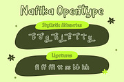 Nafika Display Hand-Drawn Font, a Font by Haps Space (Thumbnail 6 of 8)