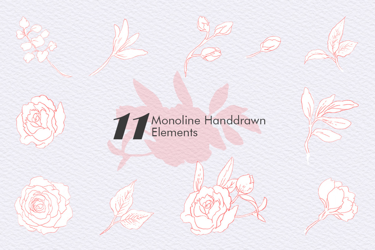 For The Rose - Handdrawn Flowers, an Illustration by clairedelune (Photo 3 of 6)
