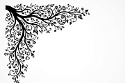 50 Tree Branch Corner Silhouette, a Decorative Illustration by Amazin_art (Thumbnail 8 of 27)