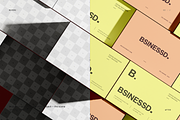 85x55 Business Card Mockup, an Advertising Mockup by Toasin Studio (Thumbnail 2 of 7)