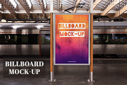 Billboard Mock-up, an Advertising Mockup by The Art of Pics (Thumbnail 1 of 2)