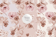 Earthy Florals Pattern and Graphic, a Pattern Graphic by Madebyia (Thumbnail 7 of 15)