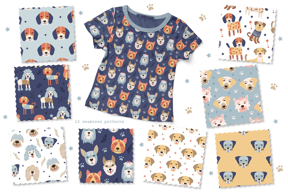 Cool Cats and Dogs Bundle., an Animal Illustration by DearLetters (Photo 9 of 20)