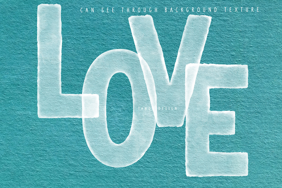 Rough Raw Watercolor Collection, a Handwritten Font by Tanondesign (Photo 3 of 10)