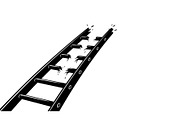 50 Broken Ladder Silhouette Bundle, an Illustration by Designs_River (Thumbnail 10 of 51)