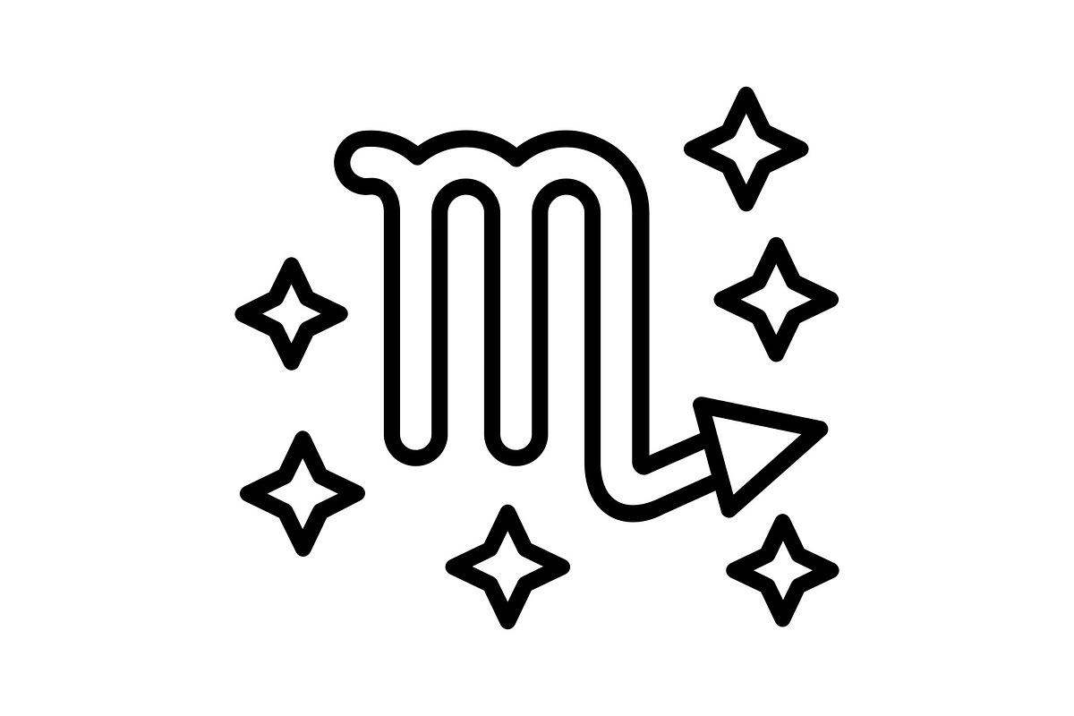 Scorpio Line Icon, an Icon by Pexelpy (Photo 1 of 2)