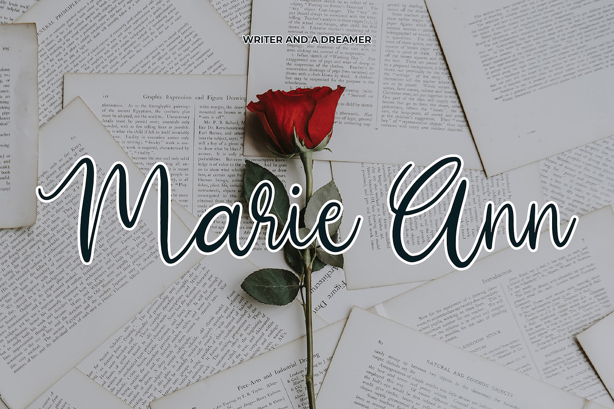Lincoln Beautiful Calligraphy Font preview 6