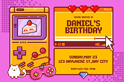 Retro Pixel is a pixel font, a Handwritten Font by Brown Cupple (Thumbnail 2 of 9)