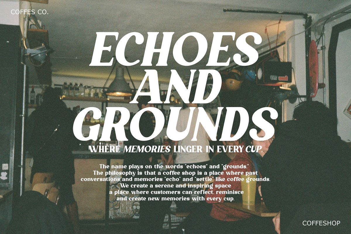 Sunday Nineties - Retro Serif Font, a Serif Font by SaktiAvellin (Photo 7 of 10)