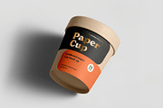 Cardboard Cup Mockup, a Cups & Container Mockup by zippypixelstudio (Thumbnail 14 of 14)