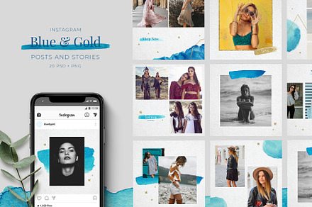 Blue & Gold - Posts and Stories
