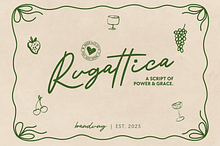 Rugattica – A Graceful Script