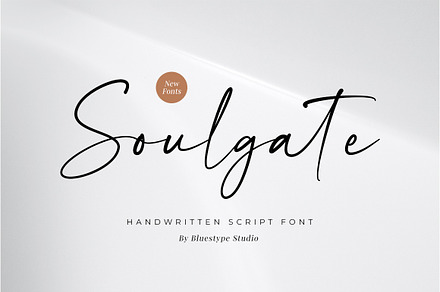 Soulgate - Handwritten Script Font, a Script Font by Bluestype Studio