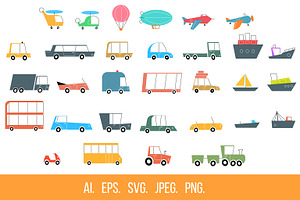 Transport, a Transportation Illustration by CGterminal