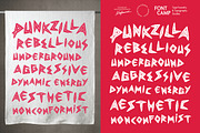 Punkzilla Font, a Handwritten Font by Fontcamp Type Foundry (Thumbnail 7 of 11)